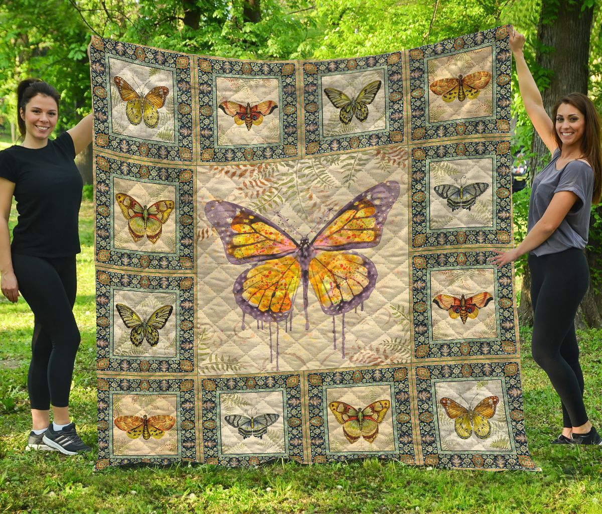 Tm1211 Butterfly Butterfly In My Heart Quilt Dhc16123969Dd
