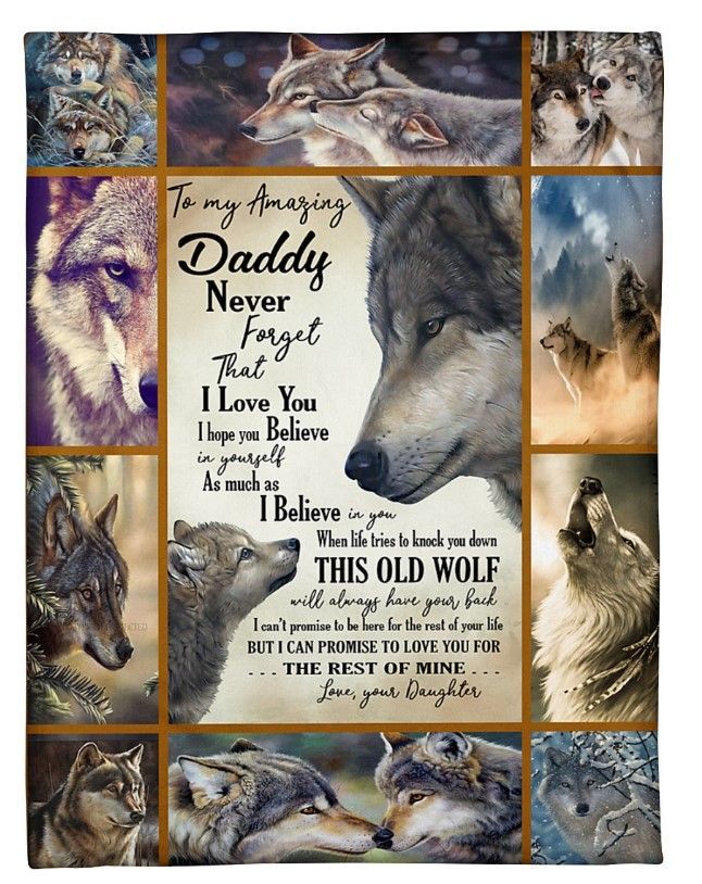 To My Amazing Daddy Sherpa Fleece Blanket