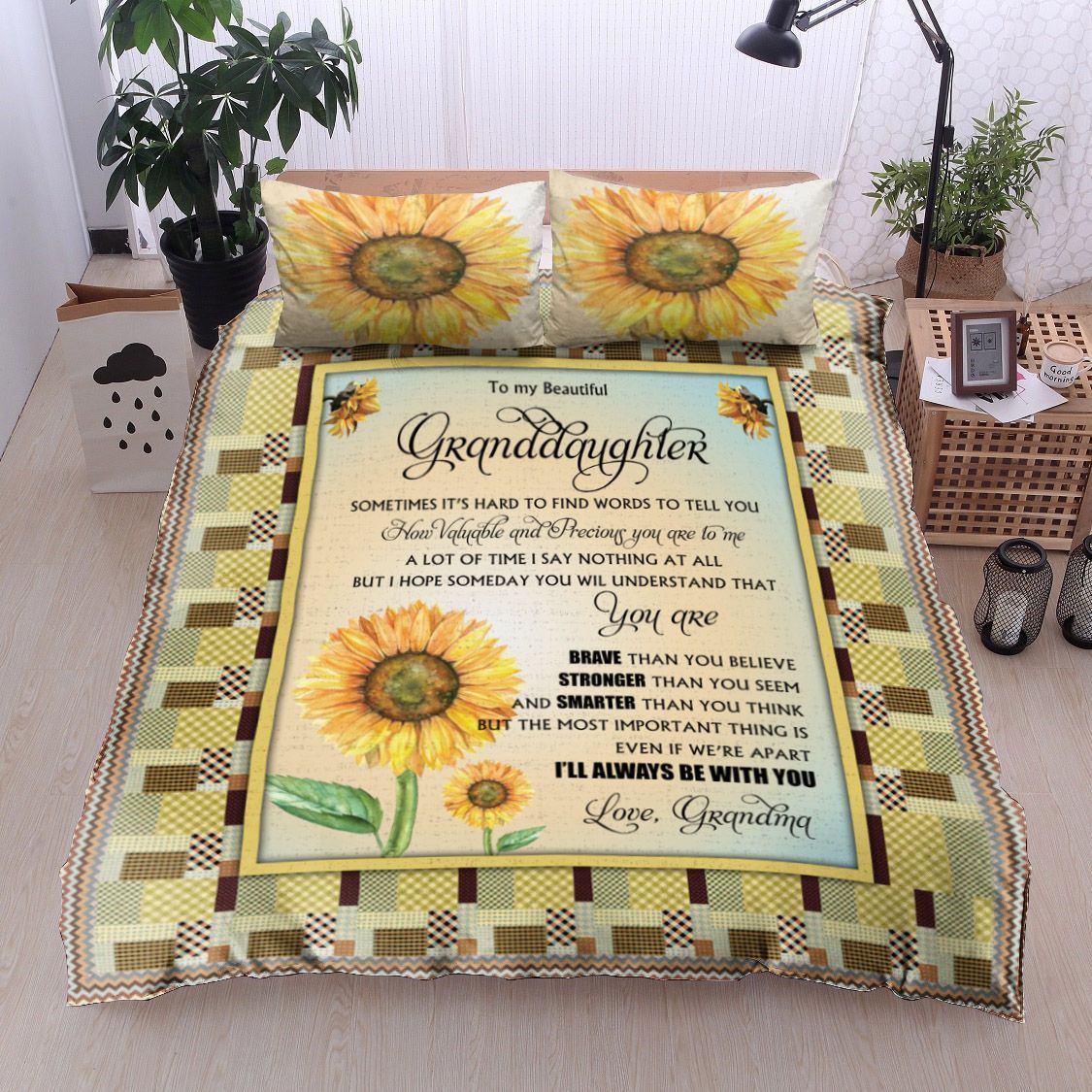 To My Beautiful Gran Bedding Set