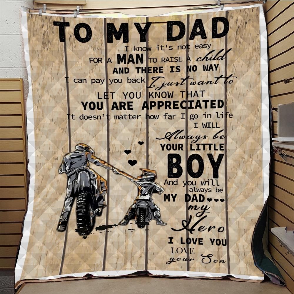To My Dad MMC1411807 Quilt Blanket