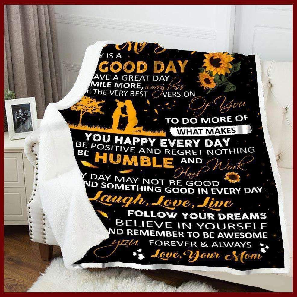 To My Daughter – Awesome Fleece Blanket