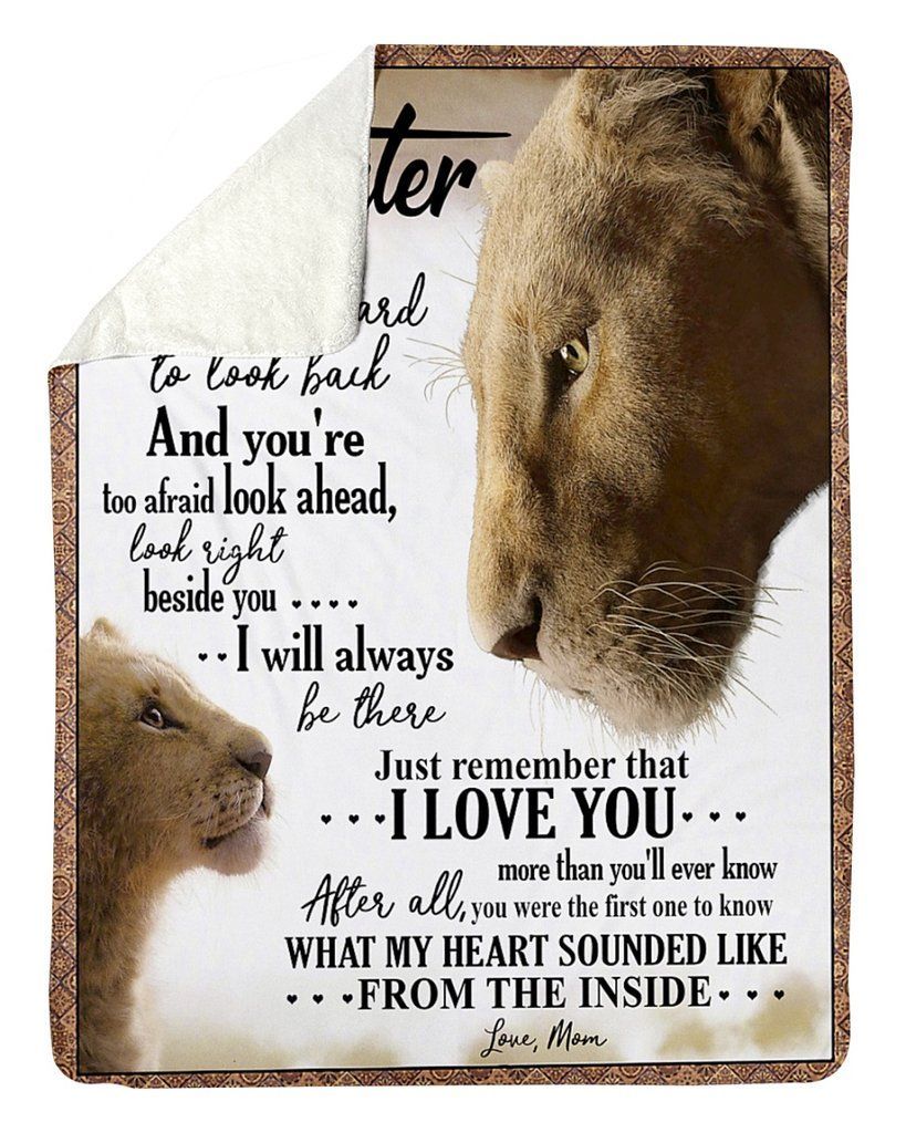 To My Daughter Sherpa Fleece Blanket