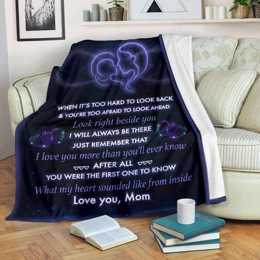 To My Daughter Sherpa Fleece Blanket