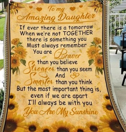 To My Daughter Sherpa Fleece Blanket