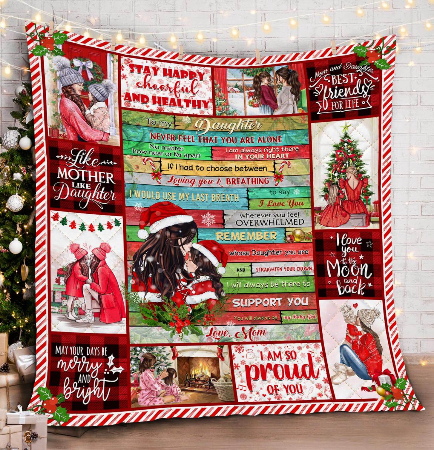 To My Daughter DPC121106 Quilt Blanket