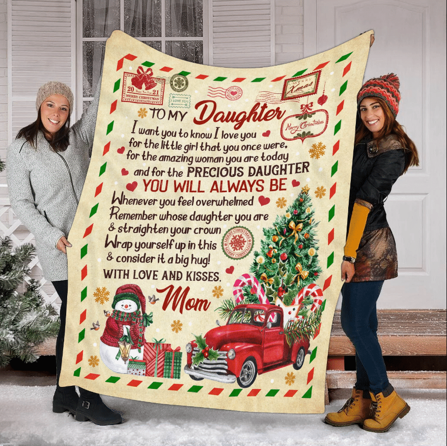 To My Daughter From Mom DPC131102 Quilt Blanket