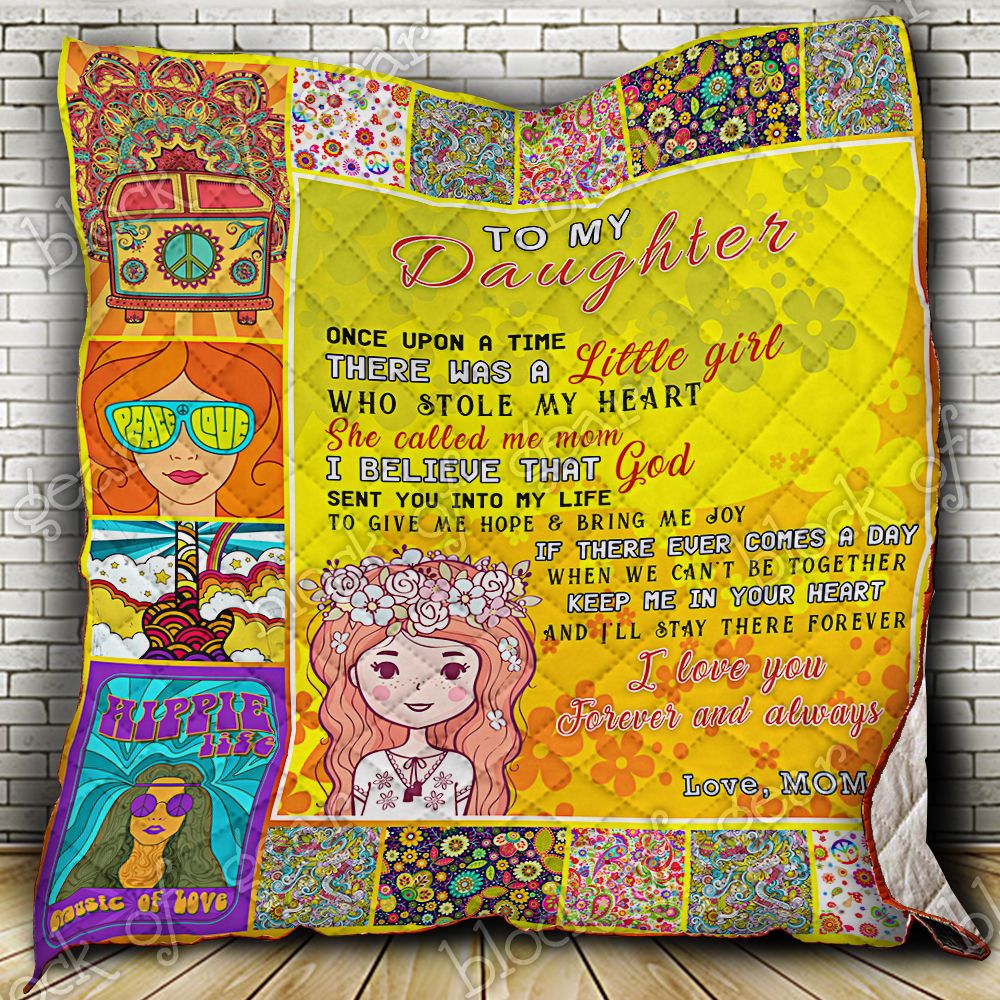 To My Daughter Hippie Quilt Nh168 Dhc11122504Dd
