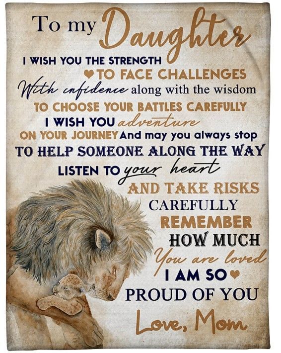 To My Daughter I Am So Proud Of You Sherpa Fleece Blanket