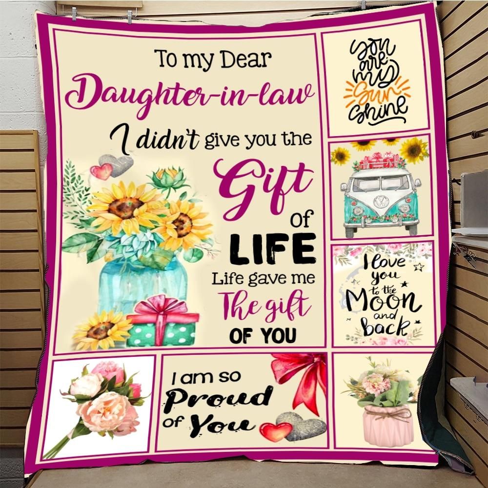 To My Daughter In Law MMC1411826 Quilt Blanket