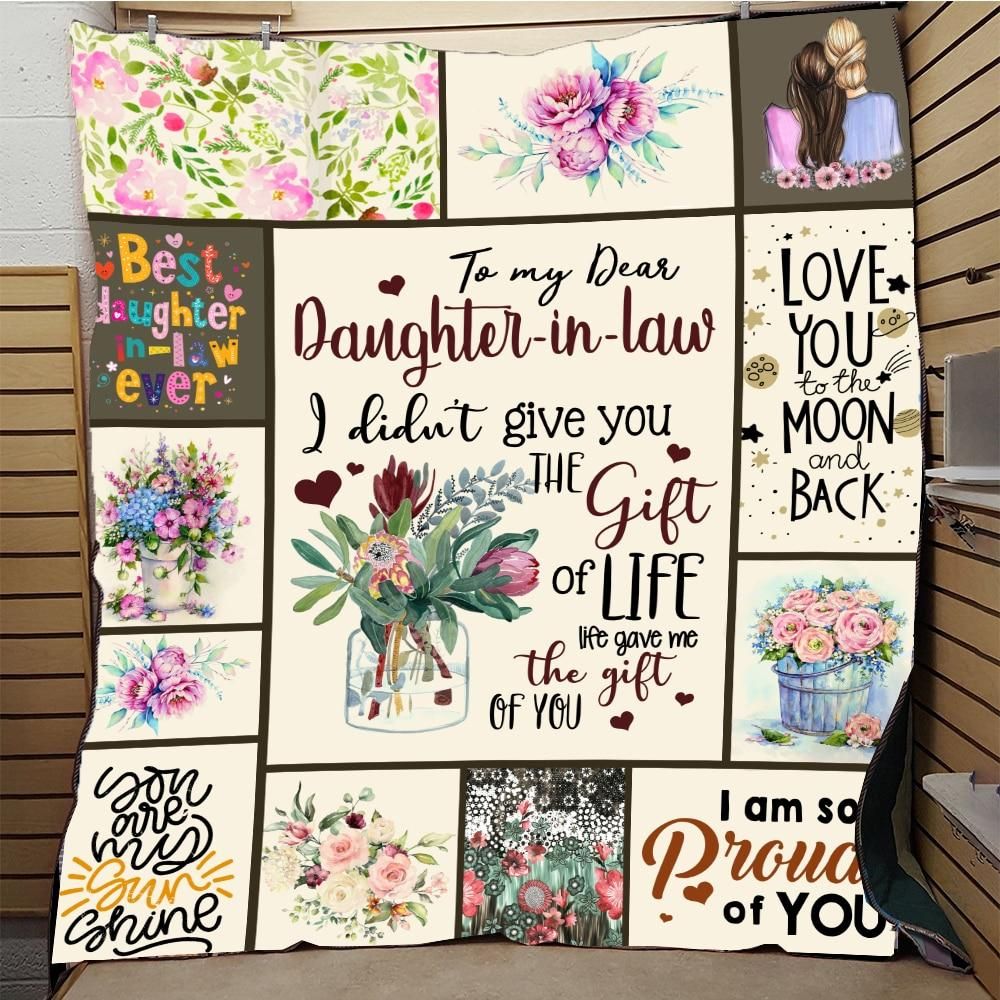 To My Daughter In Law MMC1411827 Quilt Blanket