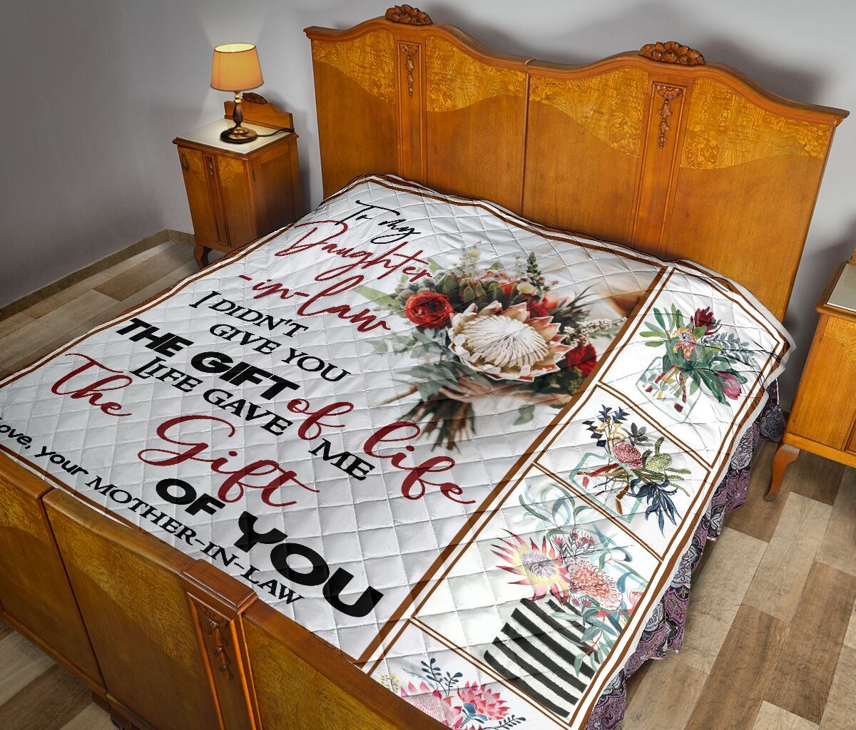 To My Daughter In Law Quilt Blanket DHC02011421DD