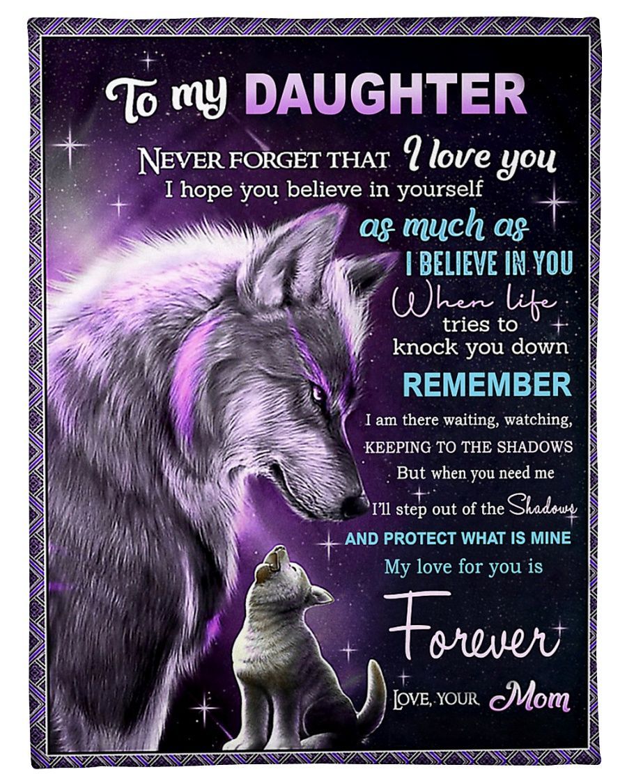 To my Daughter Fleece Blanket