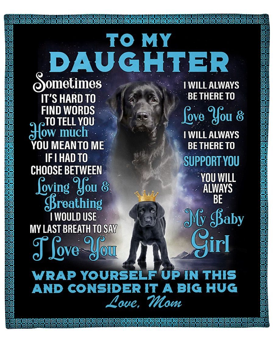To my Daughter Fleece Blanket