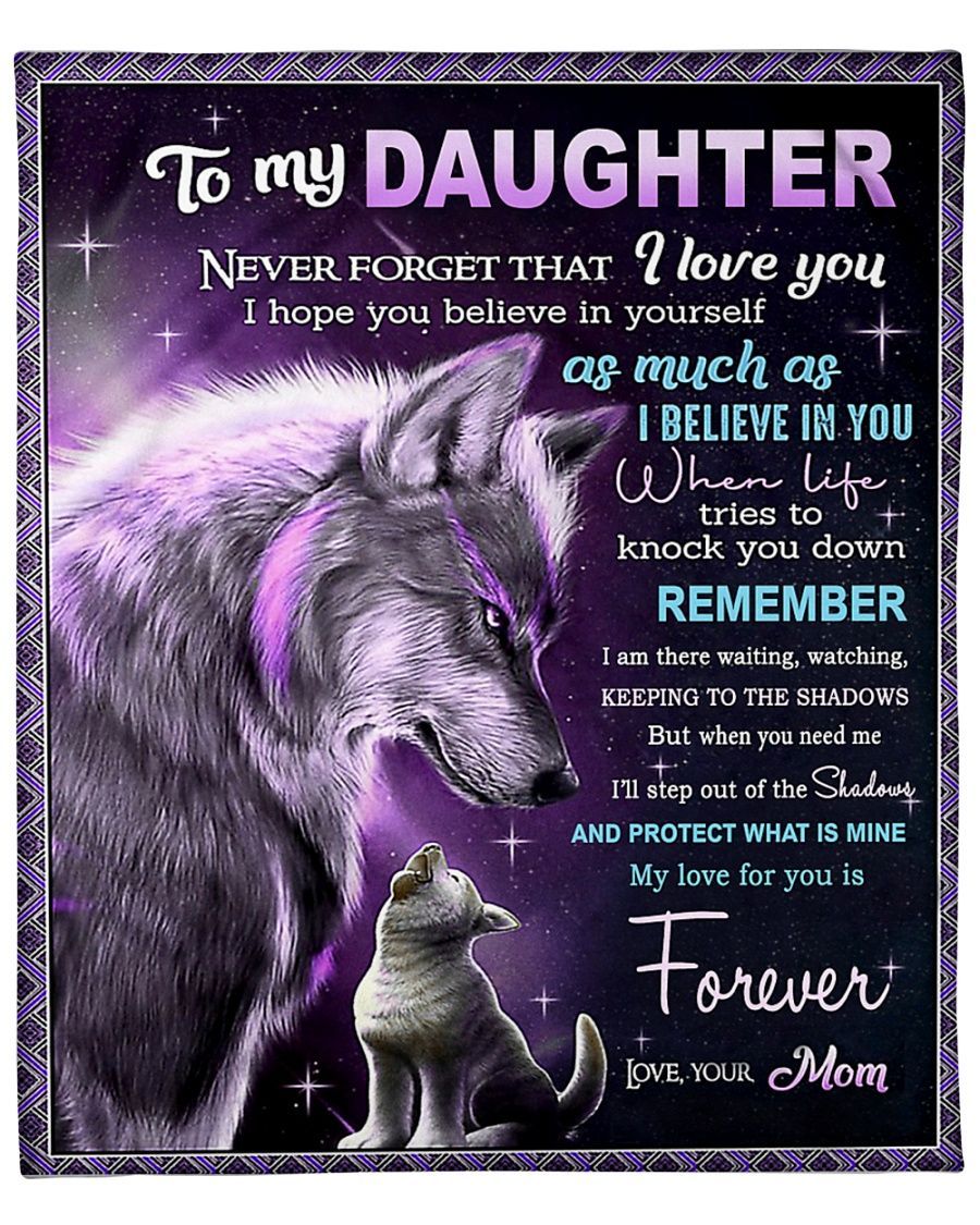 To my Daughter Fleece Blanket