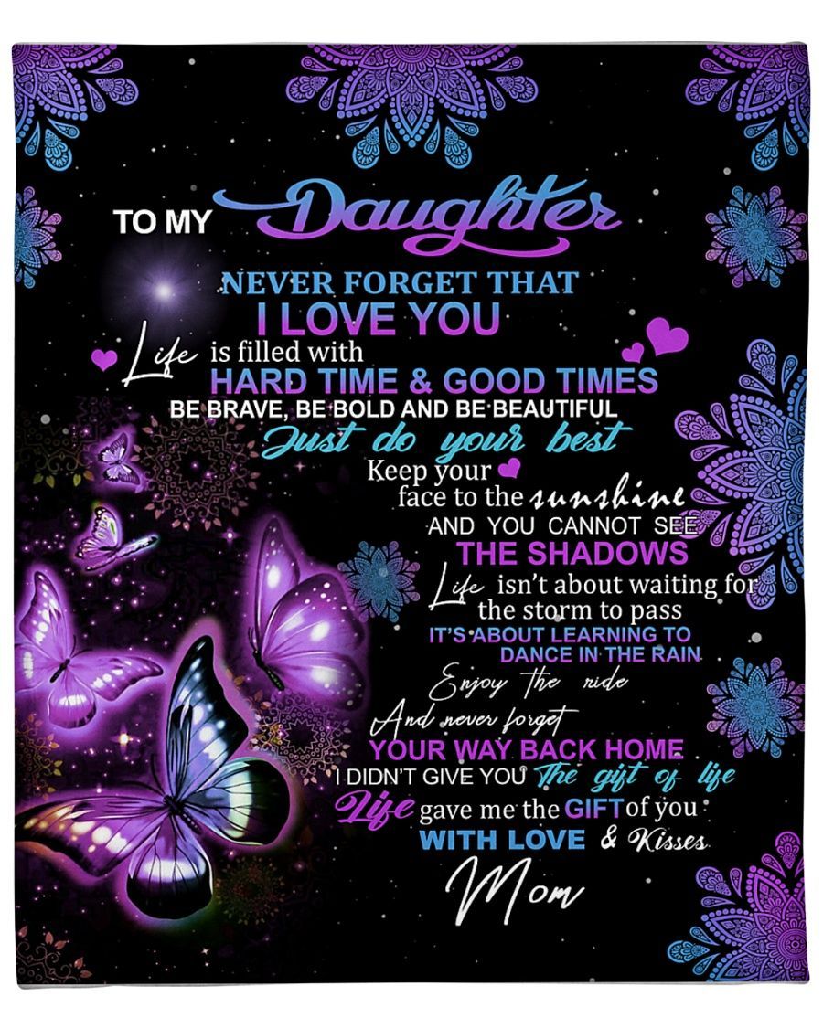 To my Daughter Fleece Blanket
