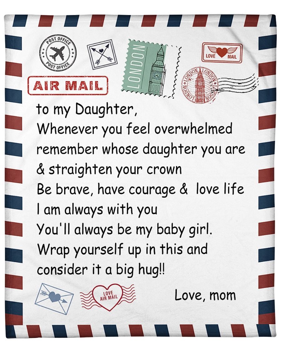 To my Daughter Fleece Blanket