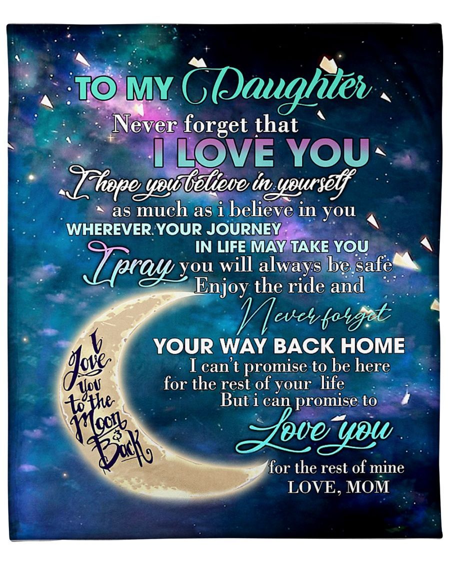 To my Daughter Fleece Blanket