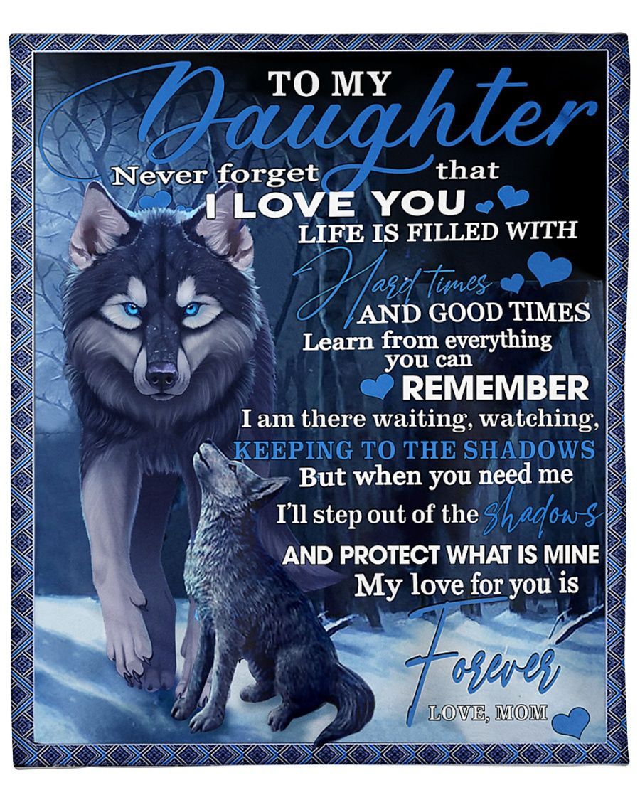 To my Daughter Fleece Blanket