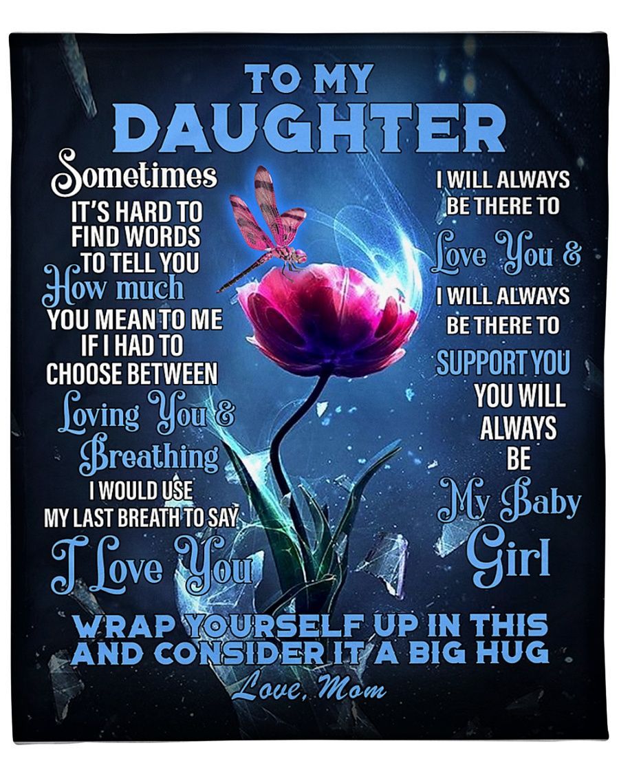 To my Daughter Fleece Blanket