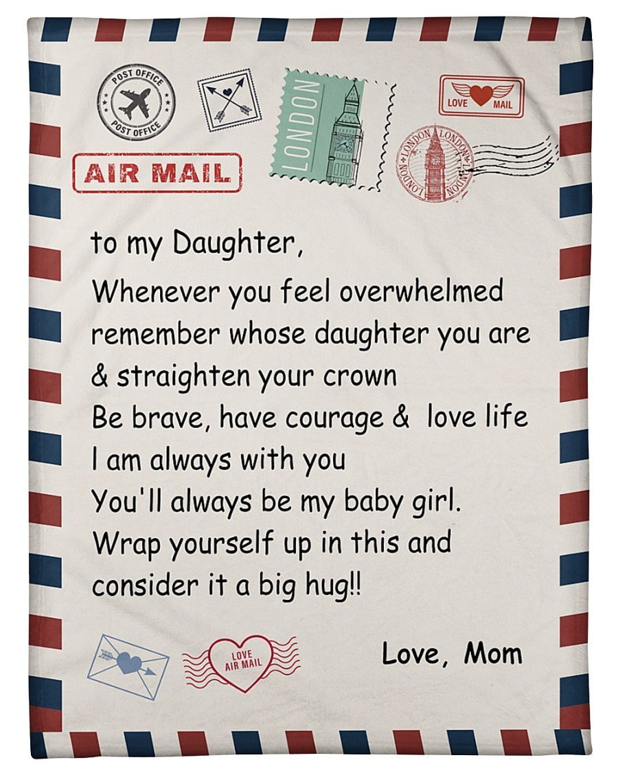 To my Daughter Fleece Blanket