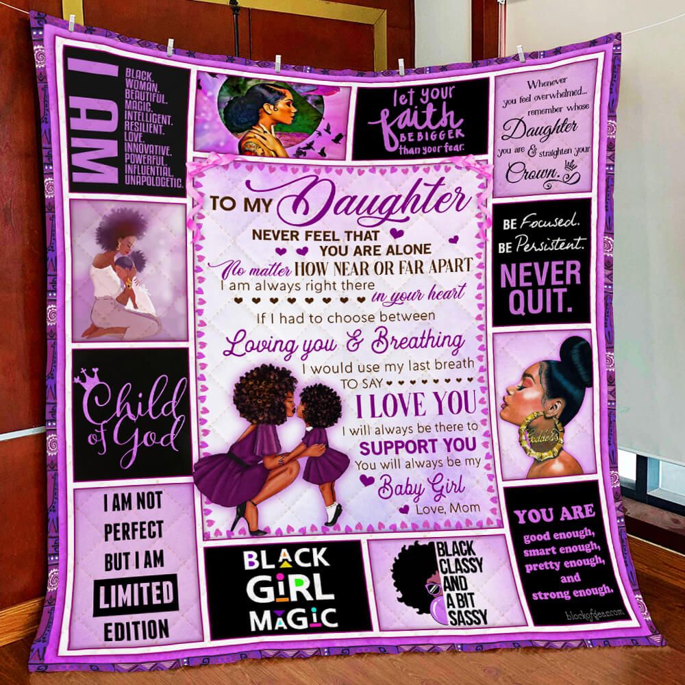To My Daughter MMC141122 Quilt Blanket