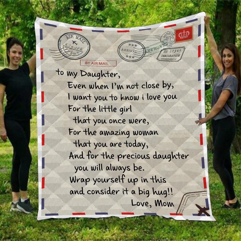 To My Daughter MMC1411810 Quilt Blanket
