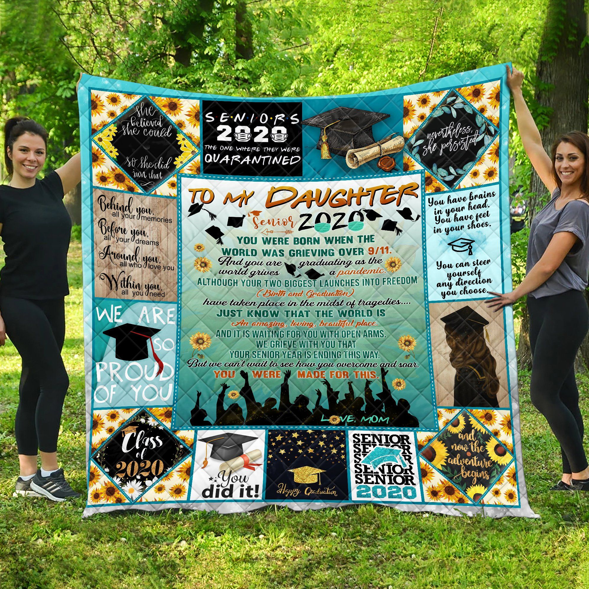 To My Daughter MMC1411814 Quilt Blanket