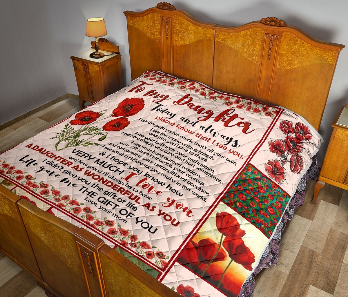 To My Daughter Quilt Blanket DHC02011309DD