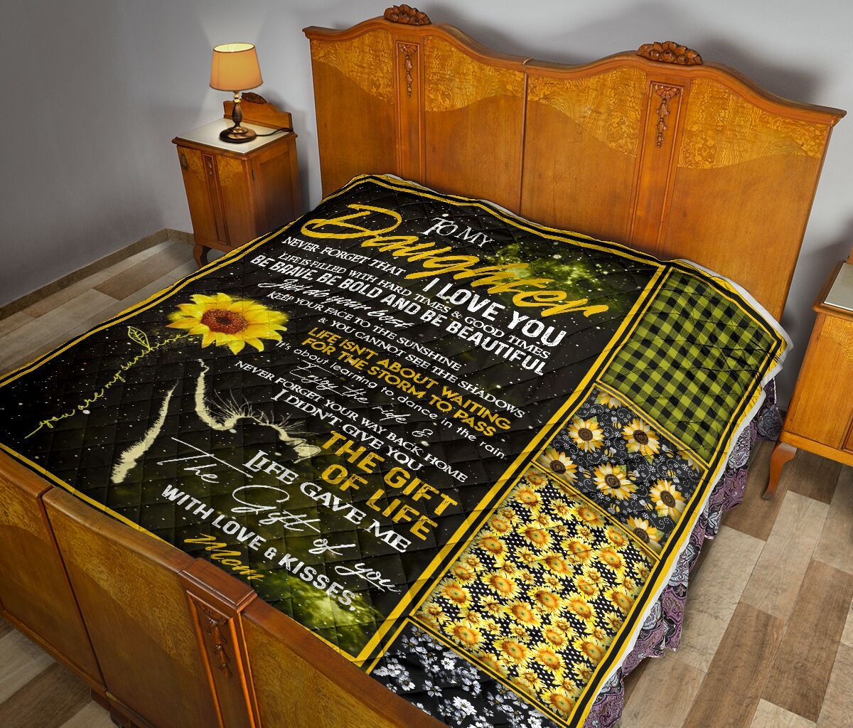 To My Daughter Quilt Blanket DHC02011321DD