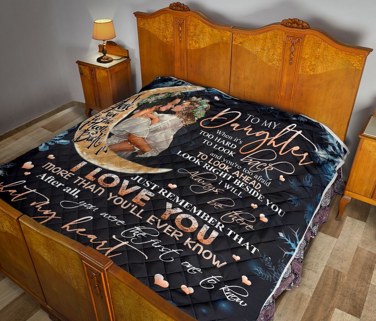 To My Daughter Quilt Blanket DHC02011323DD