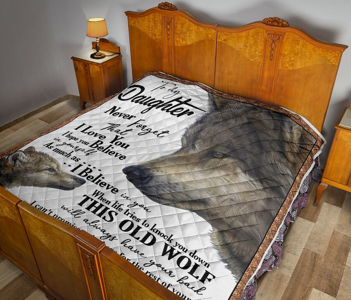 To My Daughter Quilt Blanket DHC02011375DD