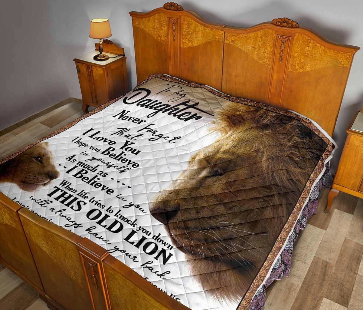 To My Daughter Quilt Blanket DHC02011384DD