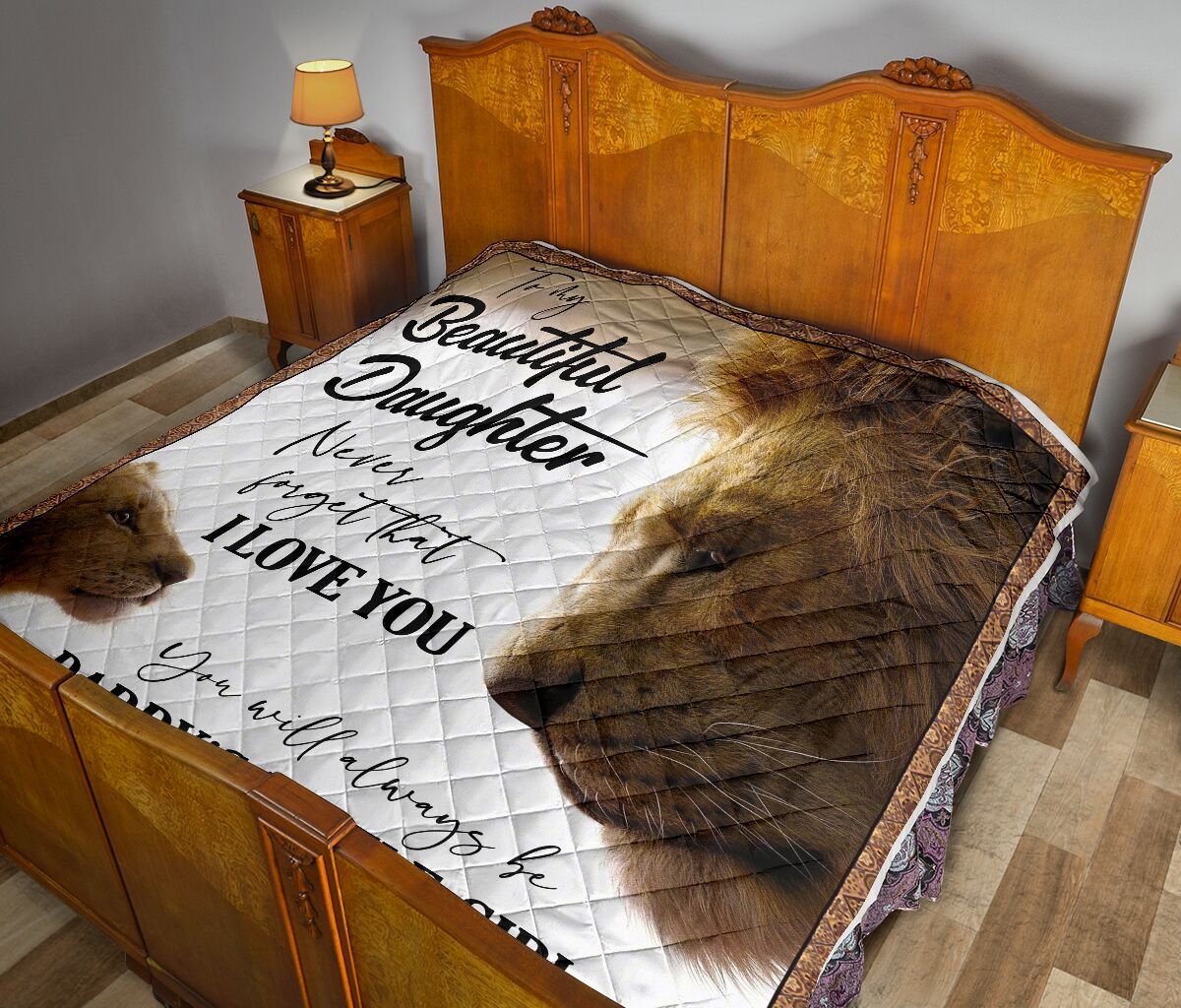 To My Daughter Quilt Blanket DHC02011402DD