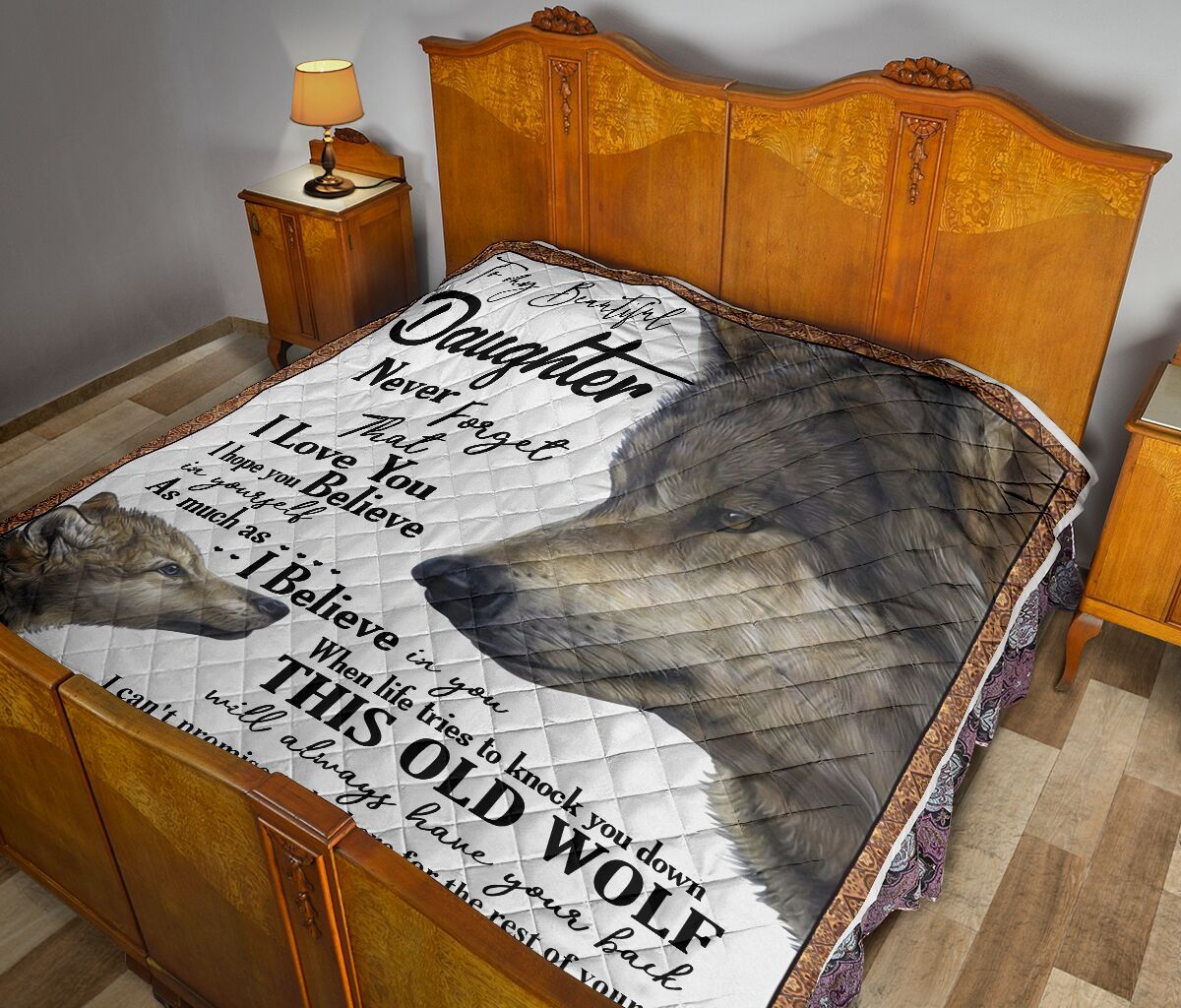 To My Daughter Quilt Blanket DHC02011414DD