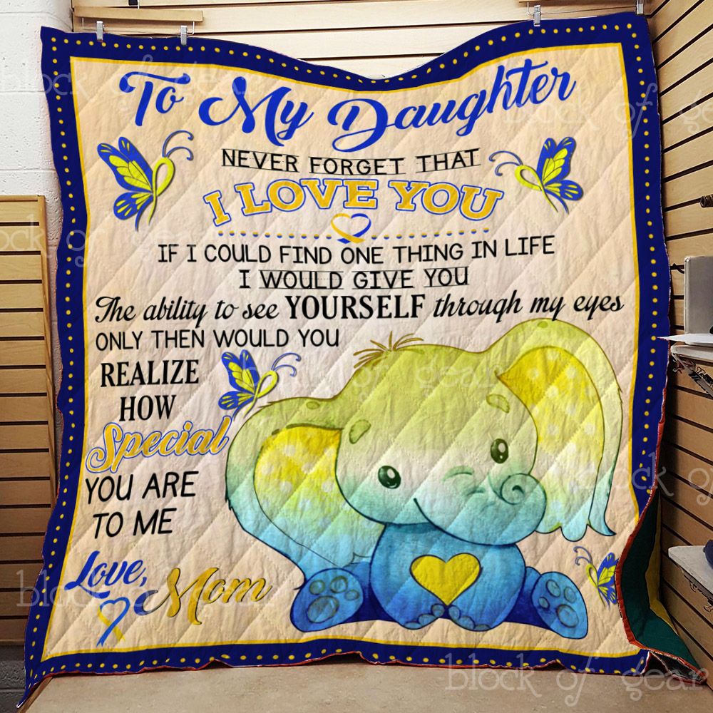 To My Daughter Quilt Th541B Dhc11121384Dd