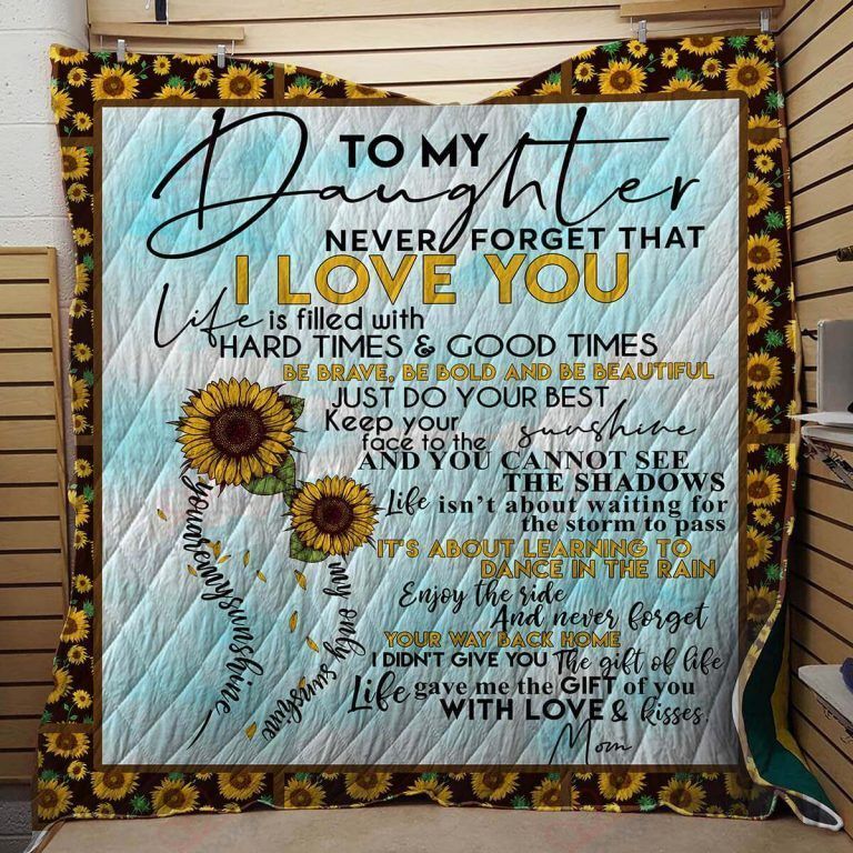 To My Daughter Sunshine NC1909724CL Quilt Blanket