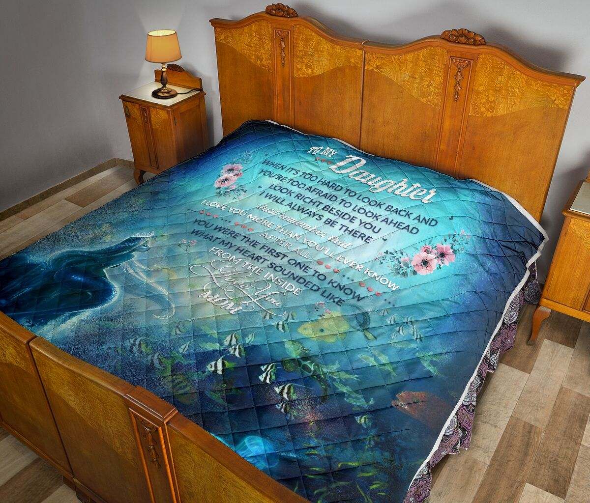 TO MY DAUGHTER WHEN IT’S TOO HARD TO LOOK… BLANKET DHC281110836DD