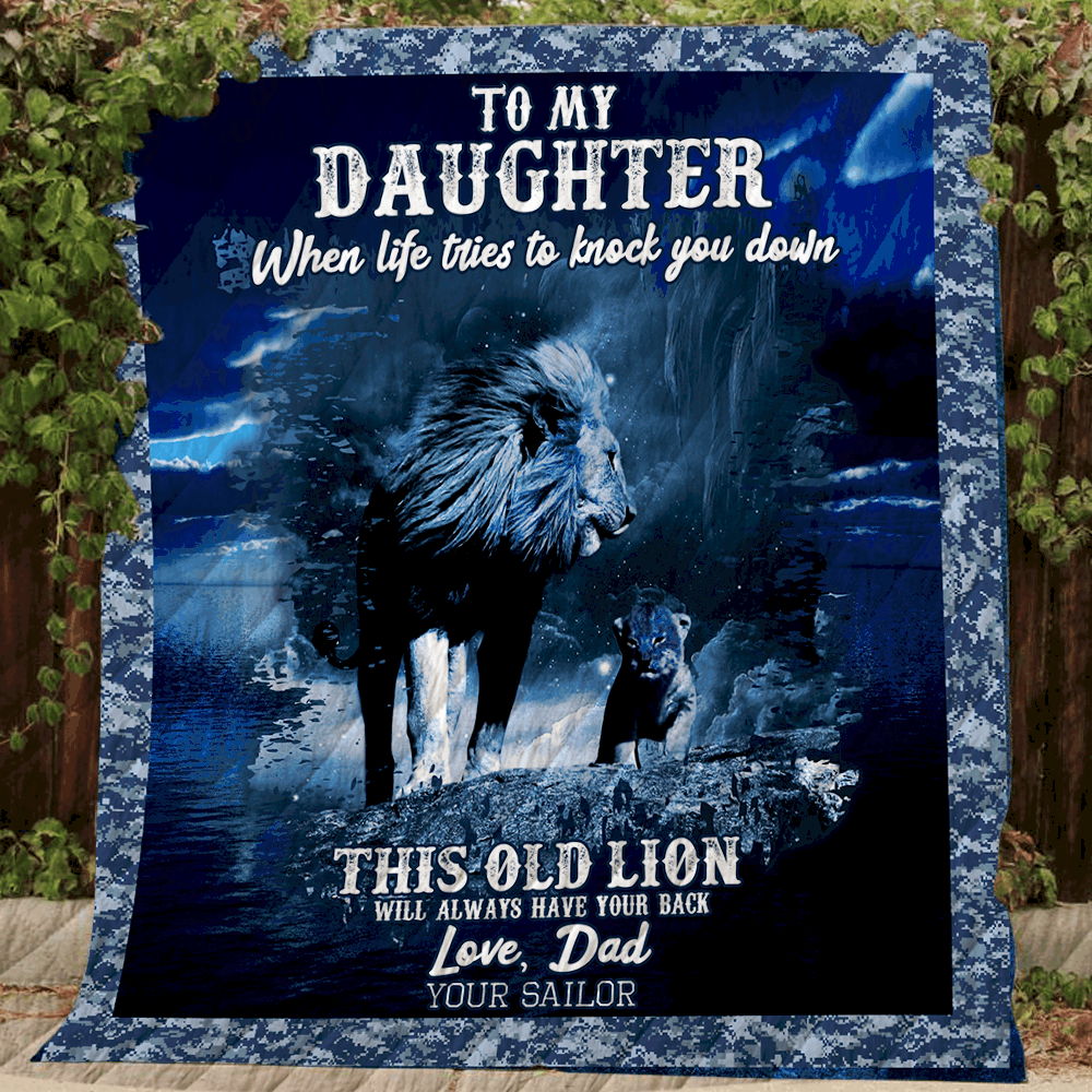 To My Daughter Your Sailor Quilt R38 Dhc11123047Dd