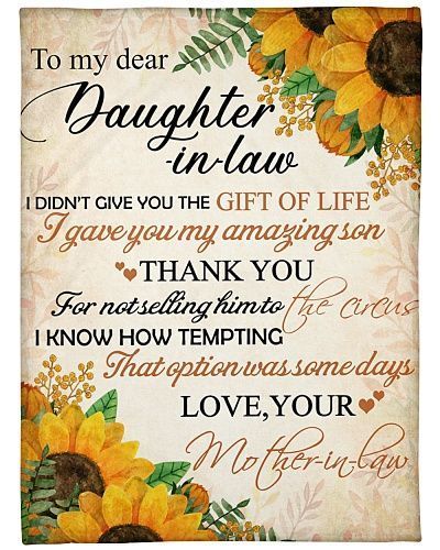 To My Dear Daughter In Law Sherpa Fleece Blanket