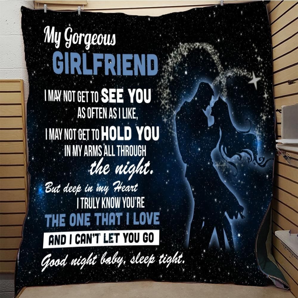 To My Girlfriend MMC1411831 Quilt Blanket