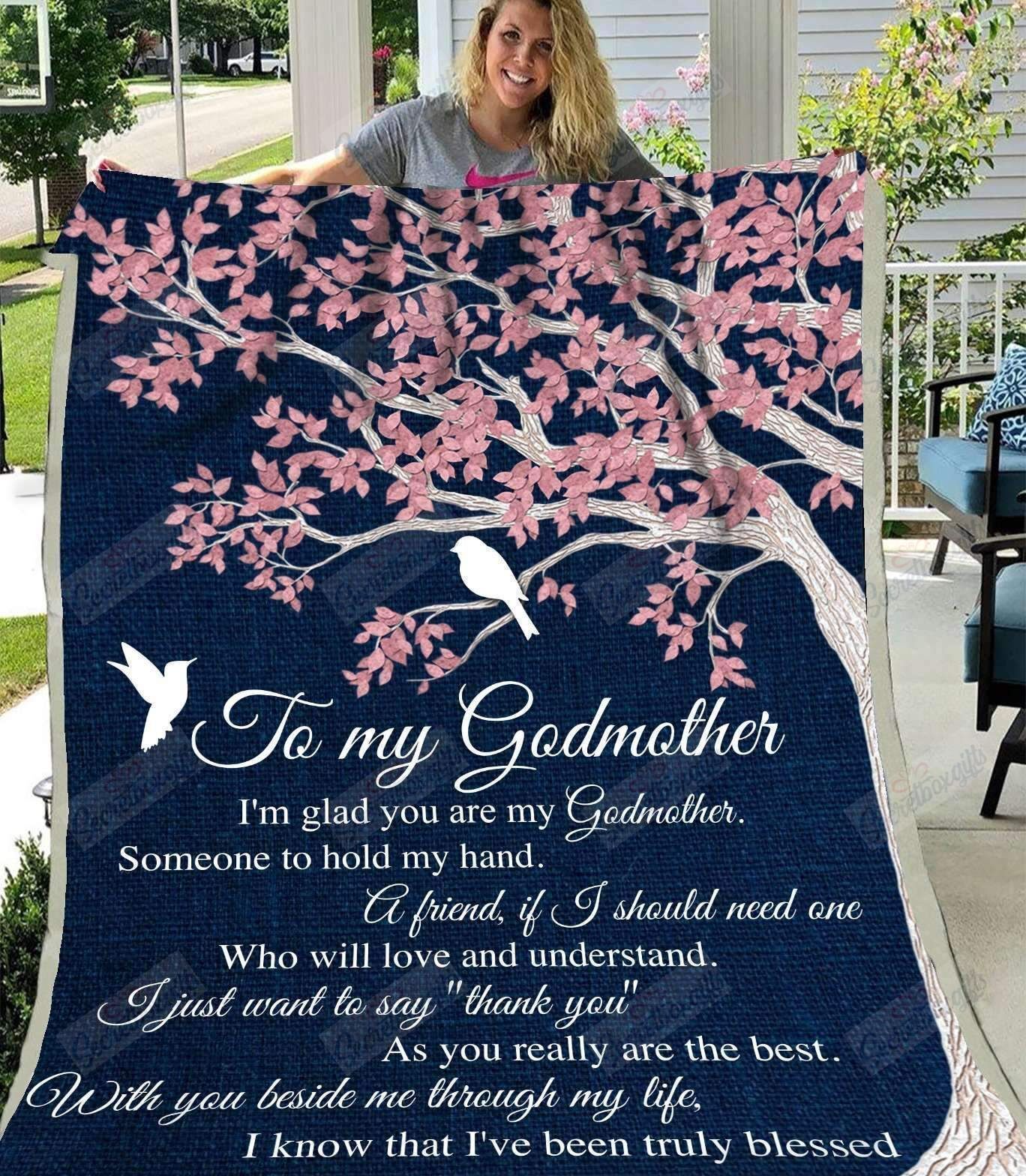 To My Godmother Fleece Blanket