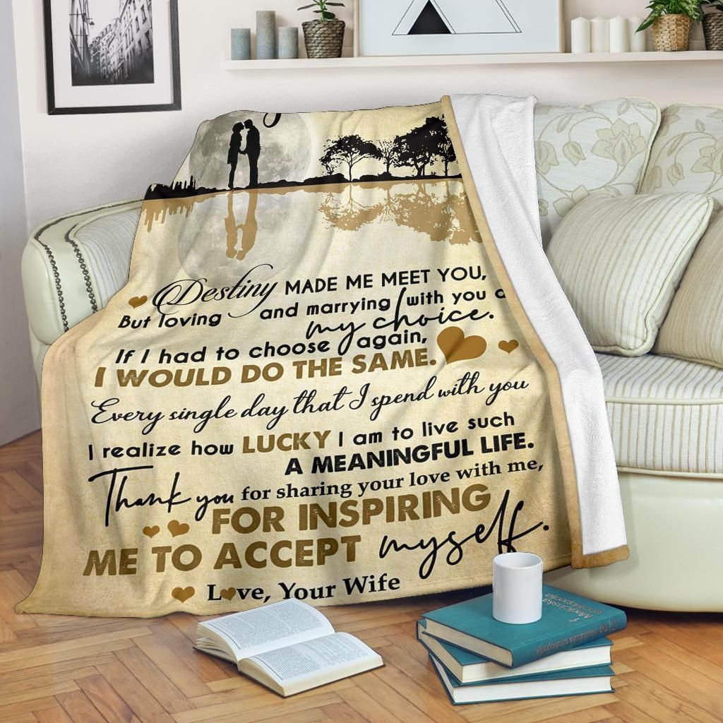 To My Husband Sherpa Fleece Blanket