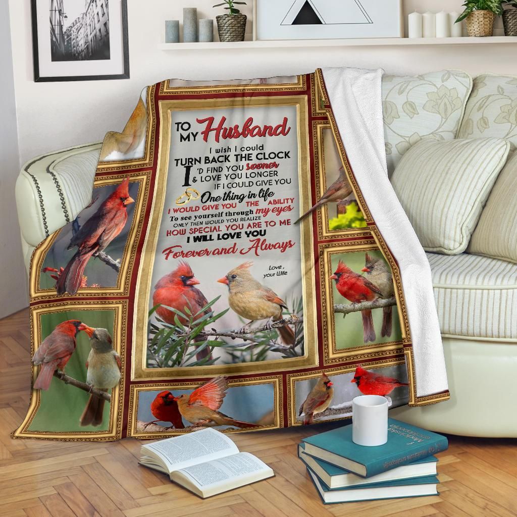 To My Husband Sherpa Fleece Blanket