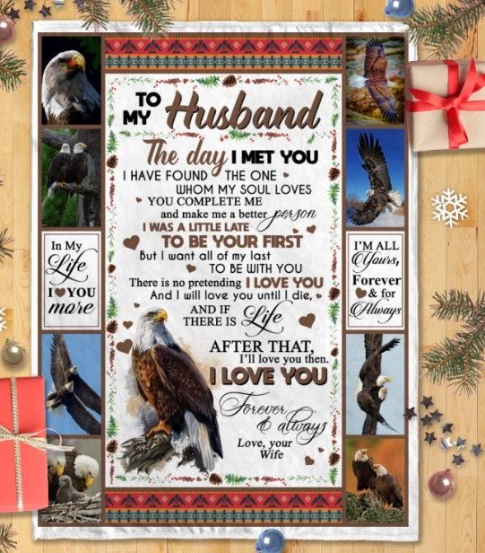 To My Husband Sherpa Fleece Blanket