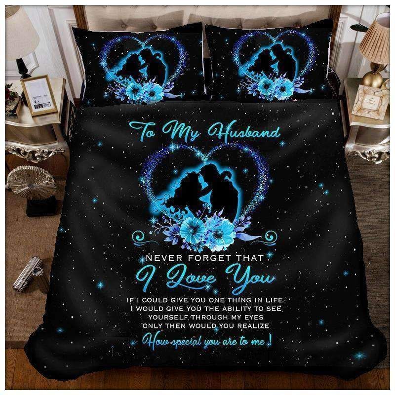 To My Husband How Special You Are To Me Bedding Set