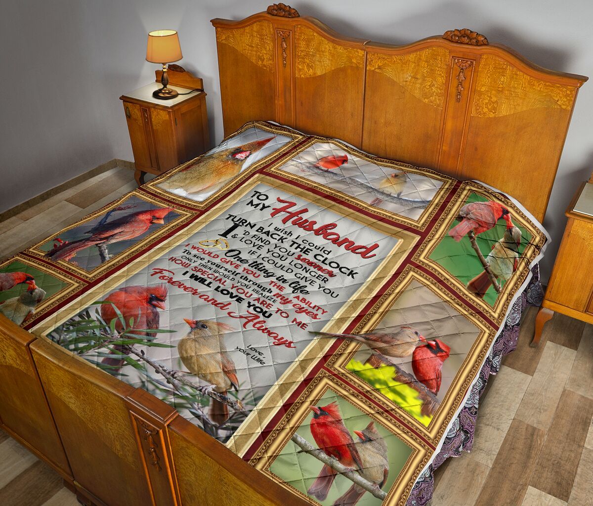 To My Husband Quilt Blanket DHC02011013DD