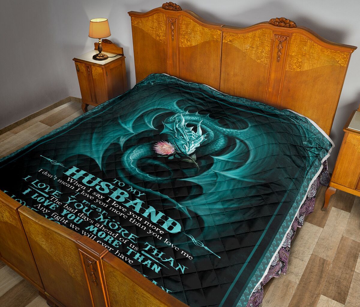 To My Husband Quilt Blanket DHC02011675DD