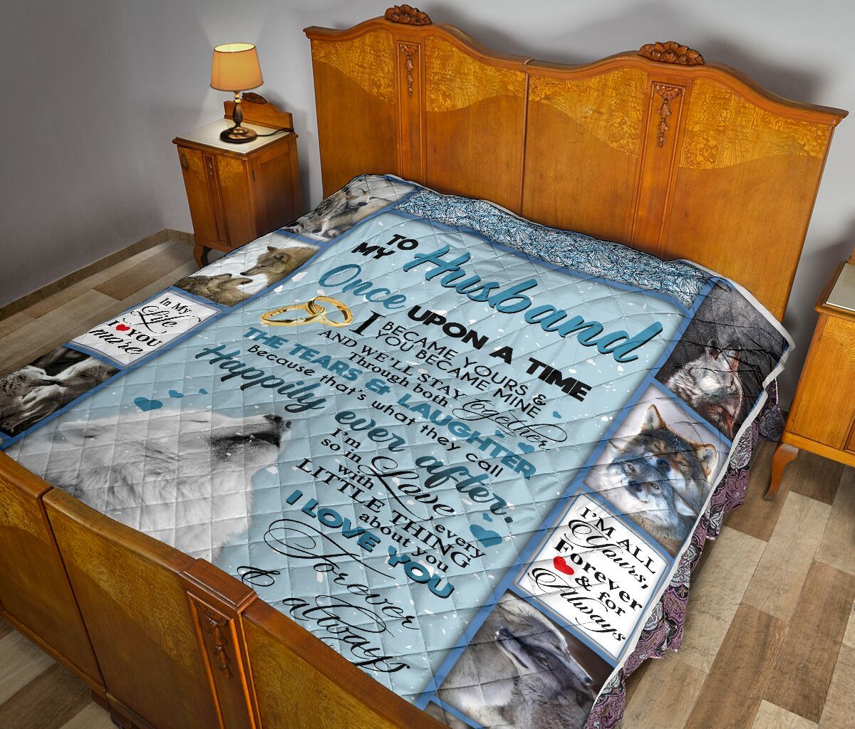 To My Husband Quilt Blanket DHC0201951DD