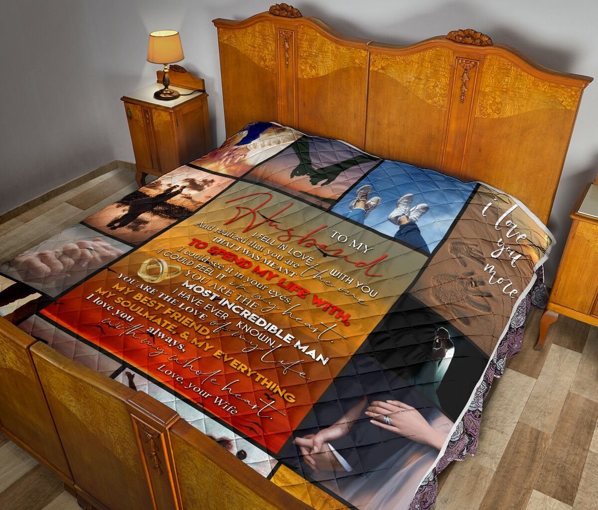 To My Husband Quilt Blanket DHC0201958DD