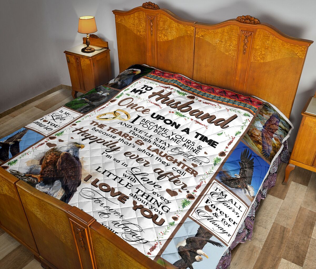 To My Husband Quilt Blanket DHC0201969DD